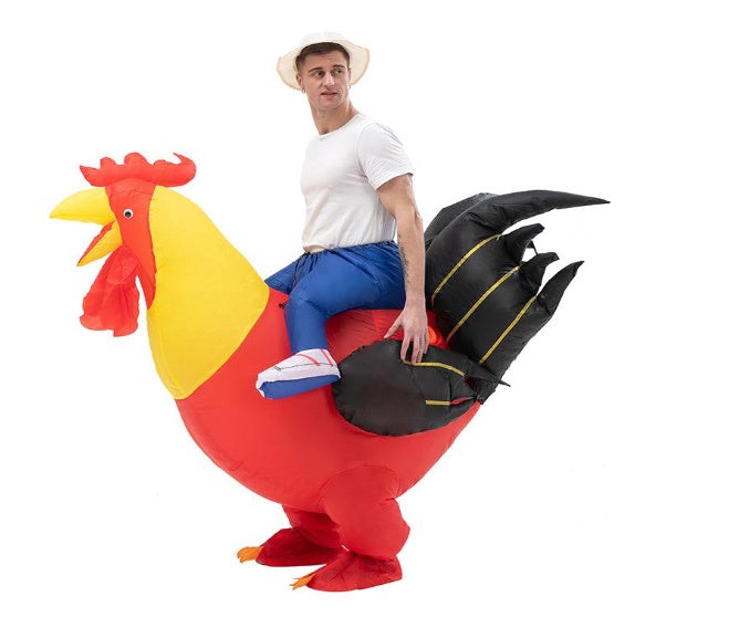 Piggyback Chicken Costume