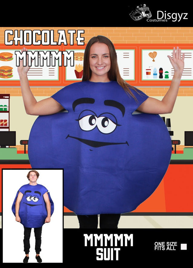 Blue M&M Costume