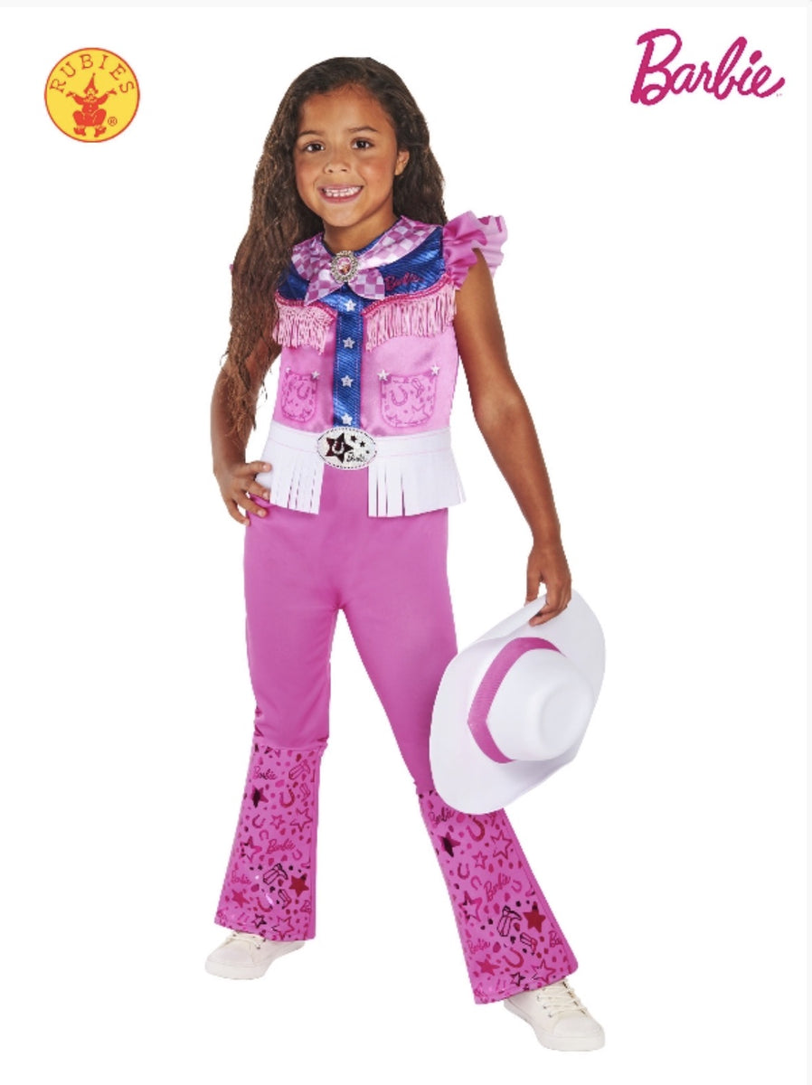 Rubies Barbie Cowgirl Women's Fancy Dress Costume