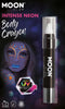 Moon Glow Intense Neon UV Body Crayons, White, 3.2g