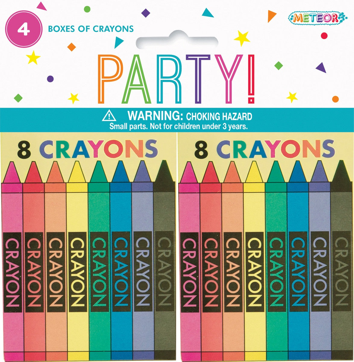 4 CRAYON BOXES