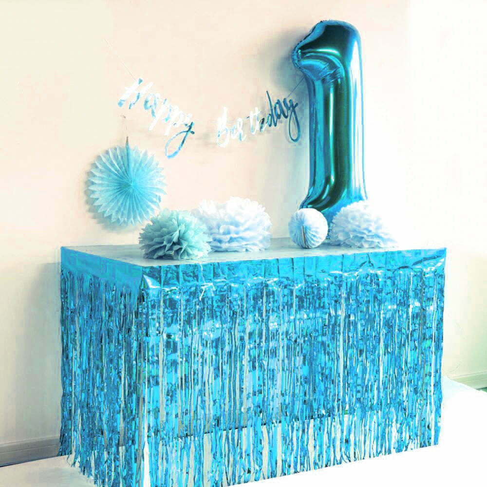 Table SkirtLIGHT BLUE