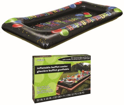 Black Inflatable Buffet Cooler