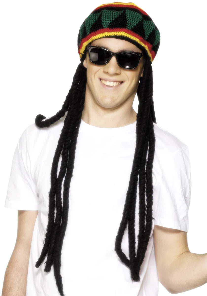 Rasta Beret, Black & Yellow