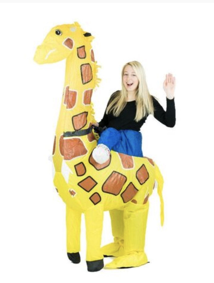 Inflatable Giraffe Costume