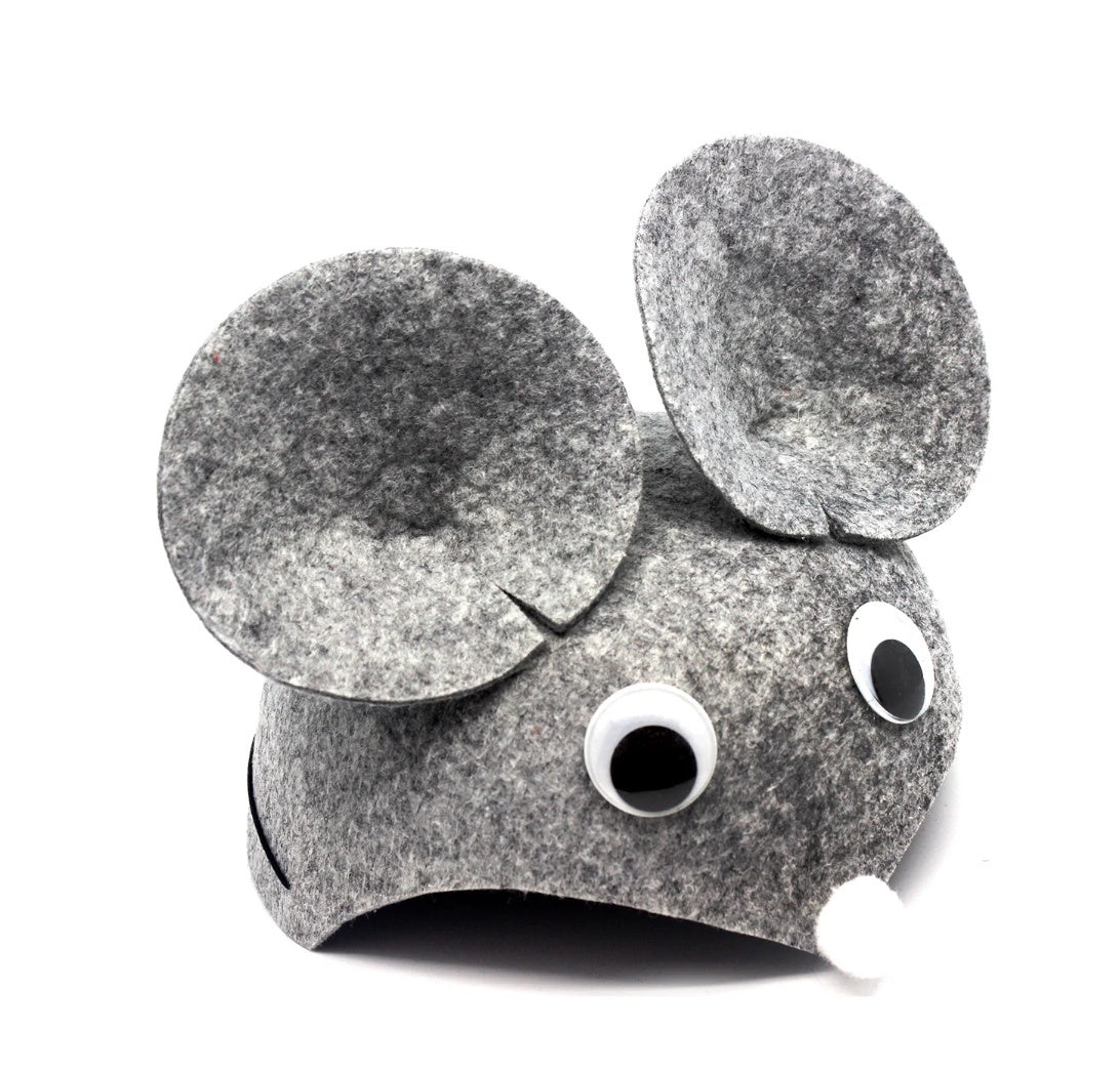 ANIMAL HAT (GREY MOUSE)