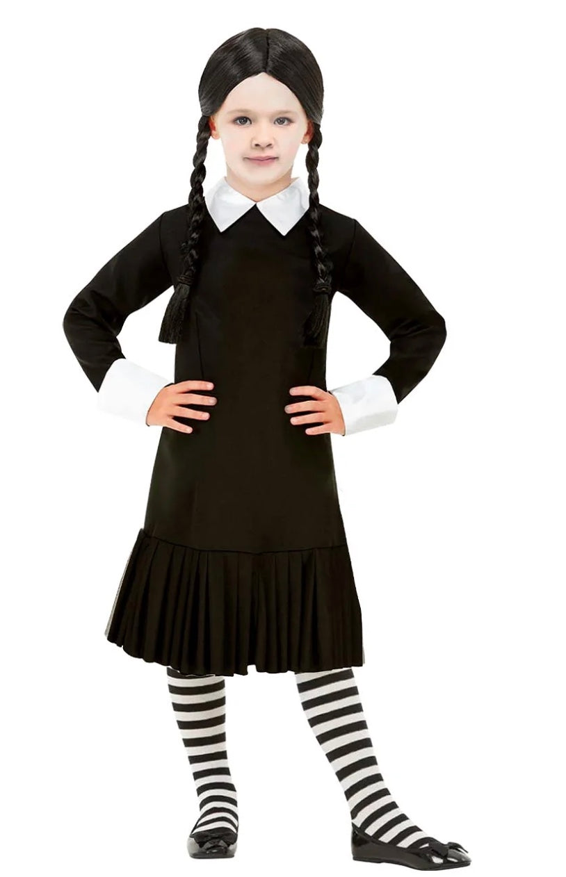 Wednesday Addams Girl Costume