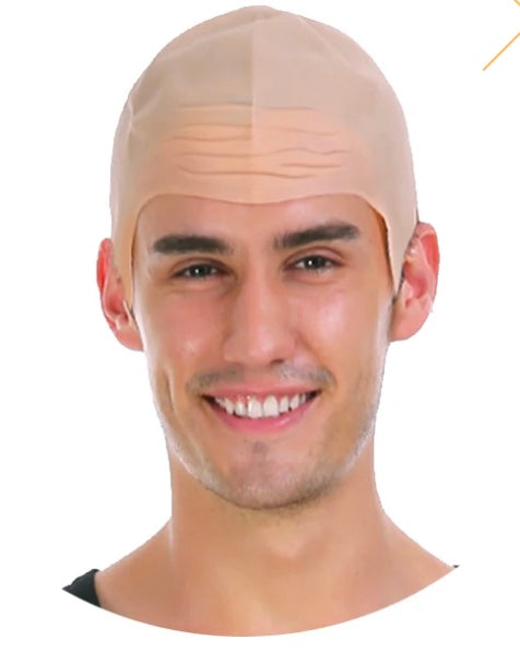 Bald sales skull cap