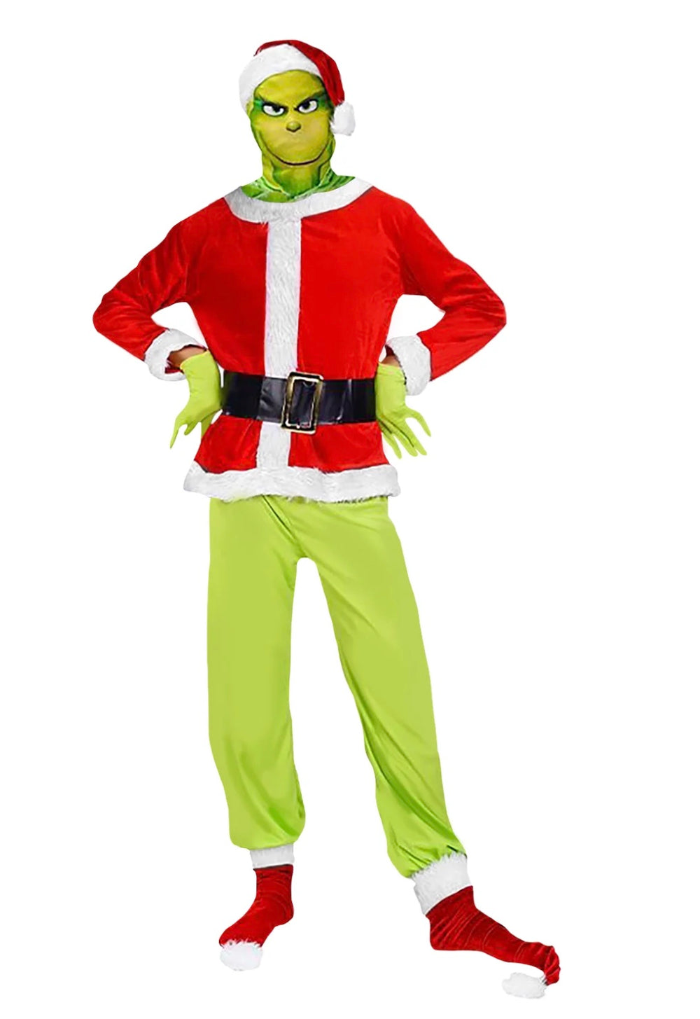 Green santa deals outfit