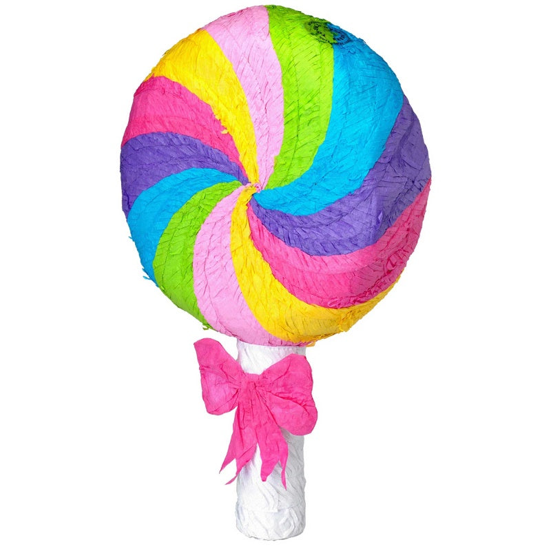 LOLLIPOP 3D SHAPE PULL STRING PINATA