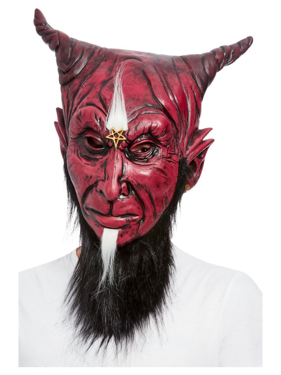 Satanic Devil Overhead Mask Latex Satanic Devil Overhead Mask Latex