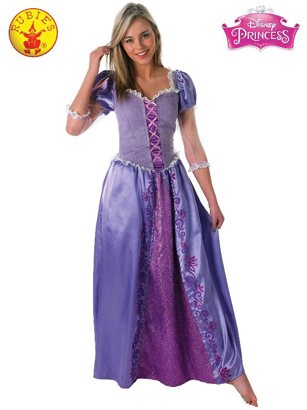 fitted lace wedding dress Tangled Rapunzel Dress, Princess Rapunzel Cosplay Costume for Adult Wo –  CoserZ main image 1