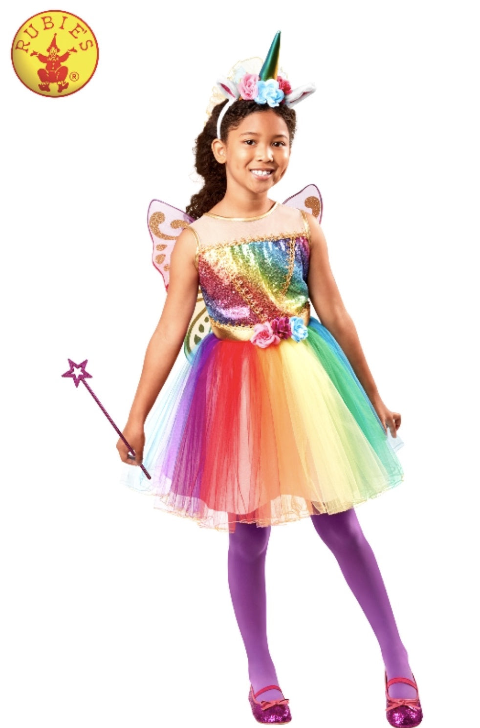 UNICORN RAINBOW TUTU COSTUME, CHILD