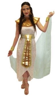 Gold Egyptian Queen Costume Gold Egyptian Queen Costume