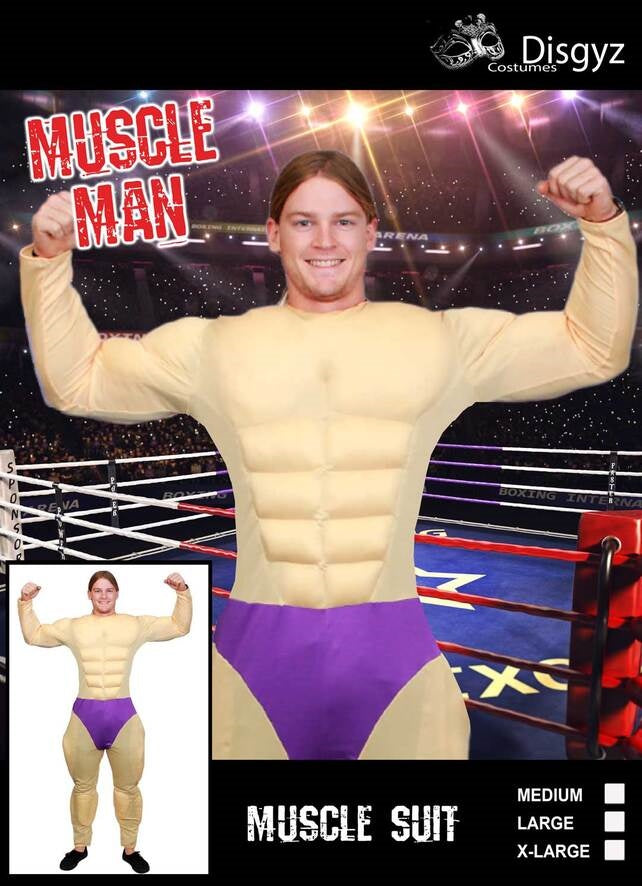 Muscle Man Costume Muscle Man Costume