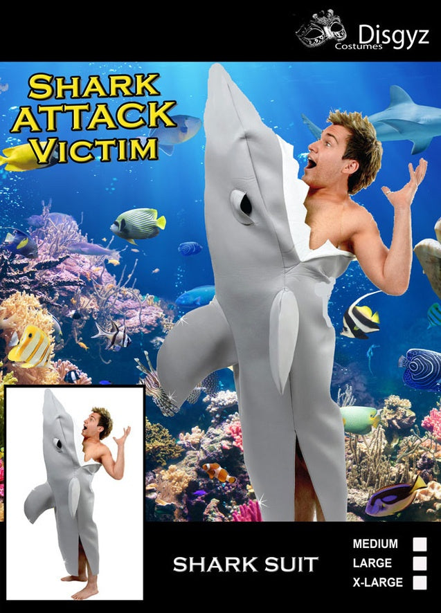 Adult Shark Attack Victim Costume