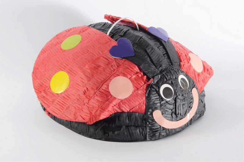 LADY BEETLE 3D SHAPE PULL STRING PINATA